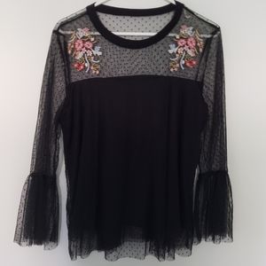 Floral Lace Top